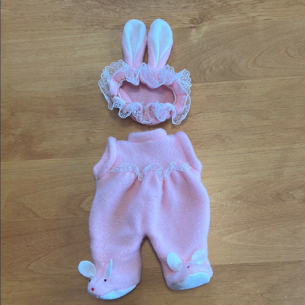 Adorable Pink Bunny Outfit
